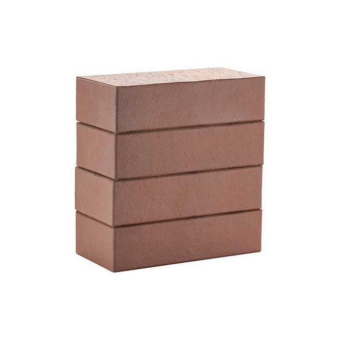 Кирпич облицовочный ЛСР коричневый гладкий 1NF, F50, 250х120х65 мм