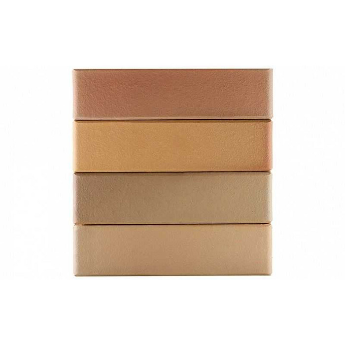 Кирпич облицовочный ЛСР пшеничный флэш гладкий 250х120х65 мм фото 8