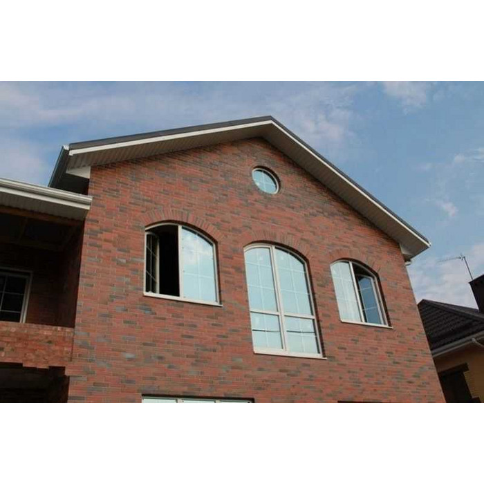 Кирпич облицовочный Terca Red flame редуцированный гладкий, 250х120х65 мм фото 7