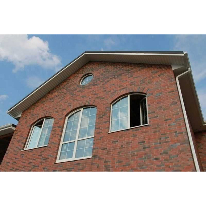 Кирпич облицовочный Terca Red flame редуцированный гладкий, 250х120х65 мм фото 6