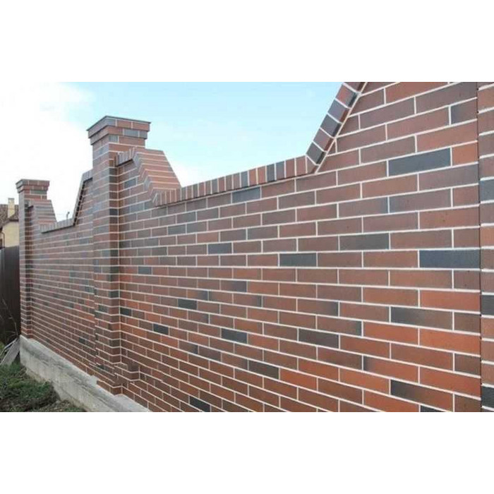 Кирпич облицовочный Terca Red flame редуцированный гладкий, 250х120х65 мм фото 5