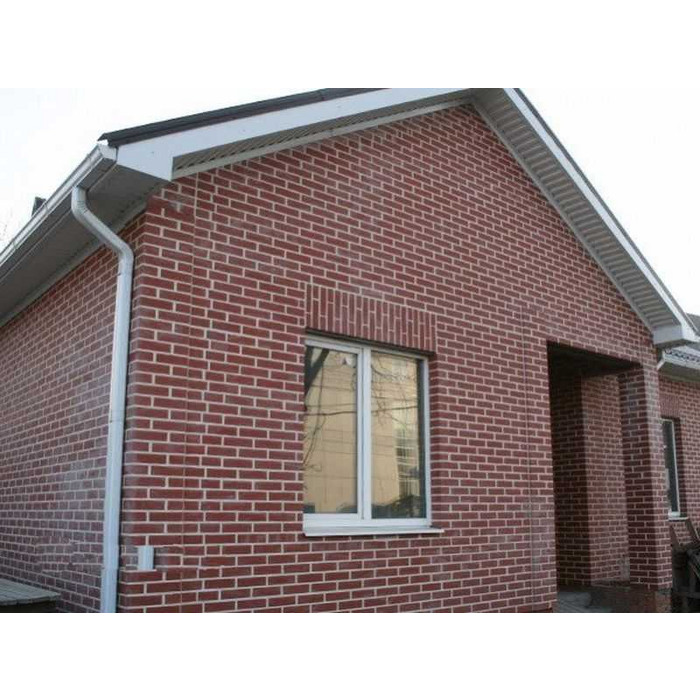 Кирпич облицовочный BRAER красный гладкий, 250х120х65 мм фото 9