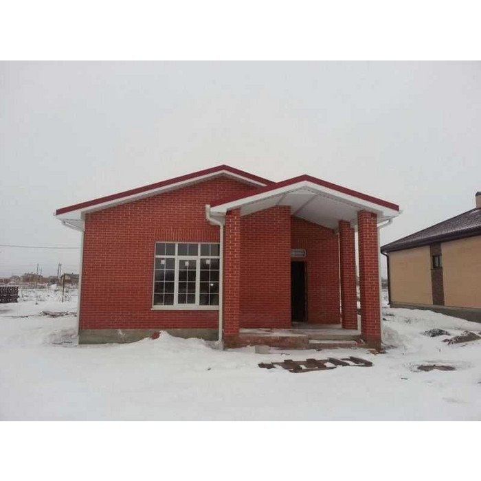 Кирпич облицовочный BRAER красный гладкий, 250х120х65 мм фото 6