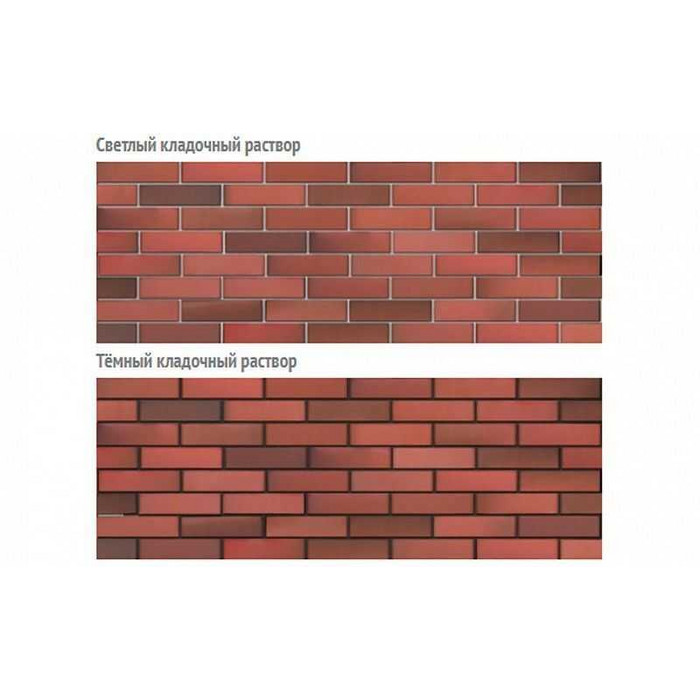 Кирпич облицовочный BRAER БРАЕР кладка 1, бордо гладкий, 250х120х65 мм фото 2