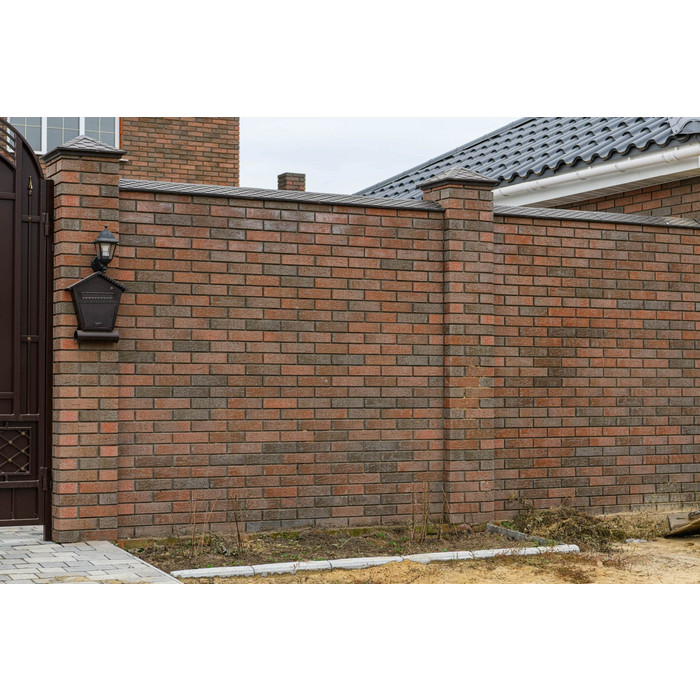 Кирпич BRAER облицовочный БРАЕР кладка кора дуба с песком, 250х120х65 мм фото 2