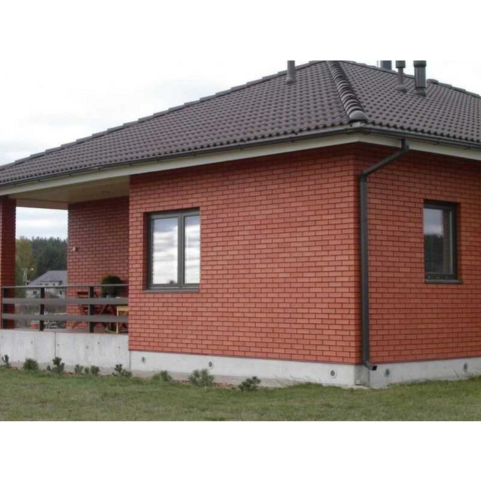 Кирпич облицовочный Terca Red гладкий полнотелый, 250х120х65 мм фото 9