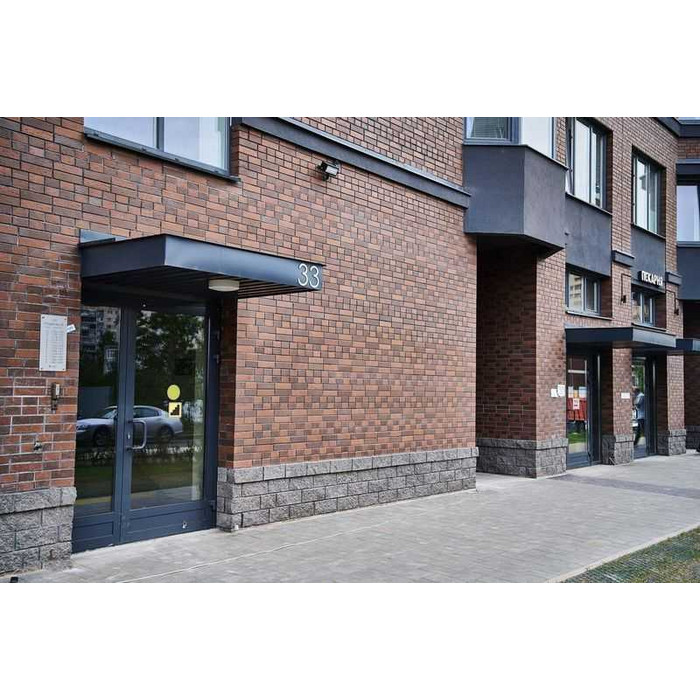 Кирпич облицовочный BRAER коричневый риф, 250х120х65 мм фото 8