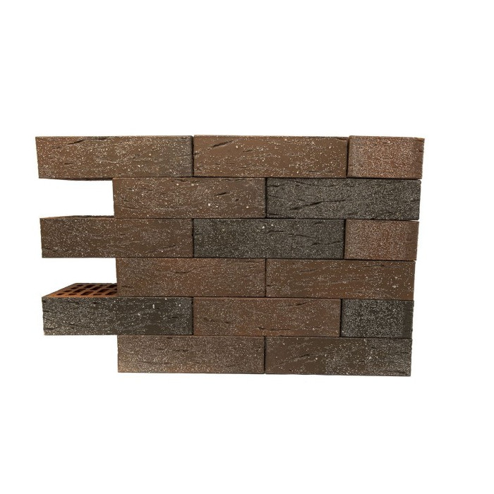 Кирпич BRAER облицовочный БРАЕР кладка риф с песком, 250х120х65 мм фото 9