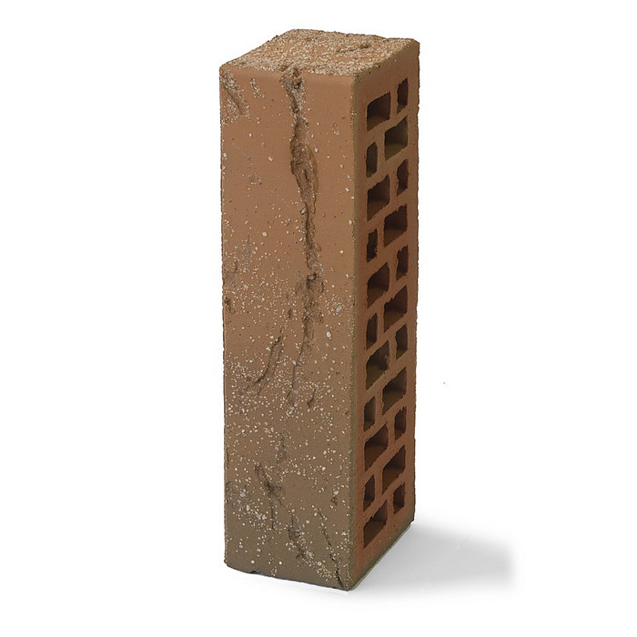 Кирпич BRAER облицовочный БРАЕР кладка кора дуба, М150, 250х85х65 мм фото 7