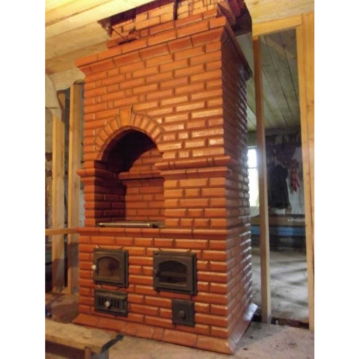 Кирпич облицовочный полнотелый радиусный КС-Керамик красный гладкий, 250х120х65 мм фото 8