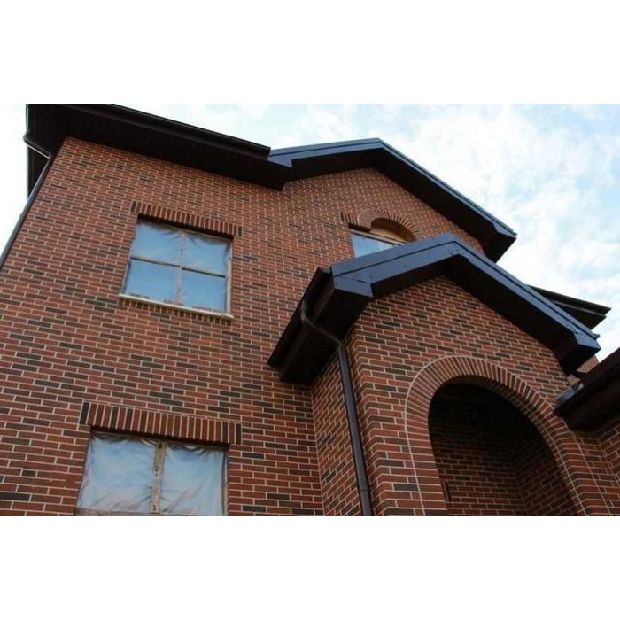 Кирпич Terca Red flame редуцированный шероховатый облицовочный, 250х85х65 мм фото 4