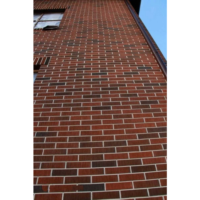 Кирпич Terca Red flame редуцированный шероховатый облицовочный, 250х85х65 мм фото 6