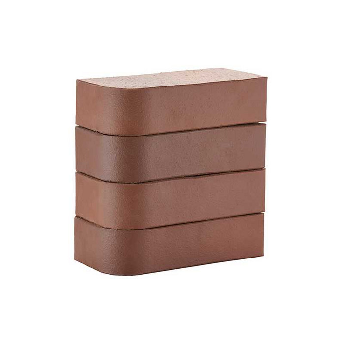 Кирпич облицовочный ЛСР R-60 коричневый гладкий F50 250х120х65 мм