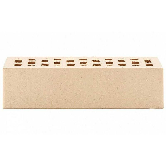 Кирпич облицовочный ЛСР слоновая кость гладкий М175 250х120х65 мм фото 5