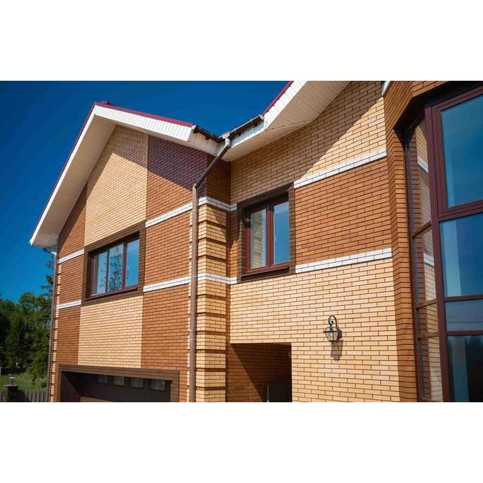 Кирпич облицовочный ЛСР слоновая кость гладкий М175 250х120х65 мм фото 8