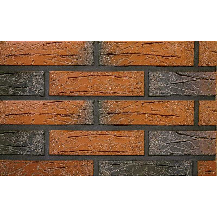 Кирпич Terca Red flame редуцированный с песком облицовочный, 250х85х65 мм