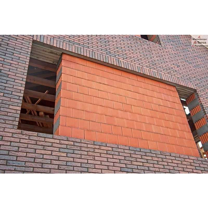 Кирпич Terca Red flame редуцированный с песком облицовочный, 250х85х65 мм фото 8