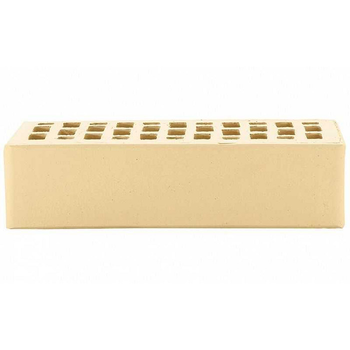 Кирпич облицовочный ЛСР бежевый гладкий 250х120х65 мм фото 4