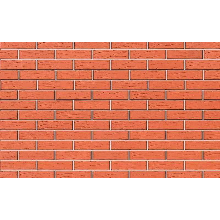 Кирпич облицовочный BRAER красный риф, 250х120х65 мм фото 3