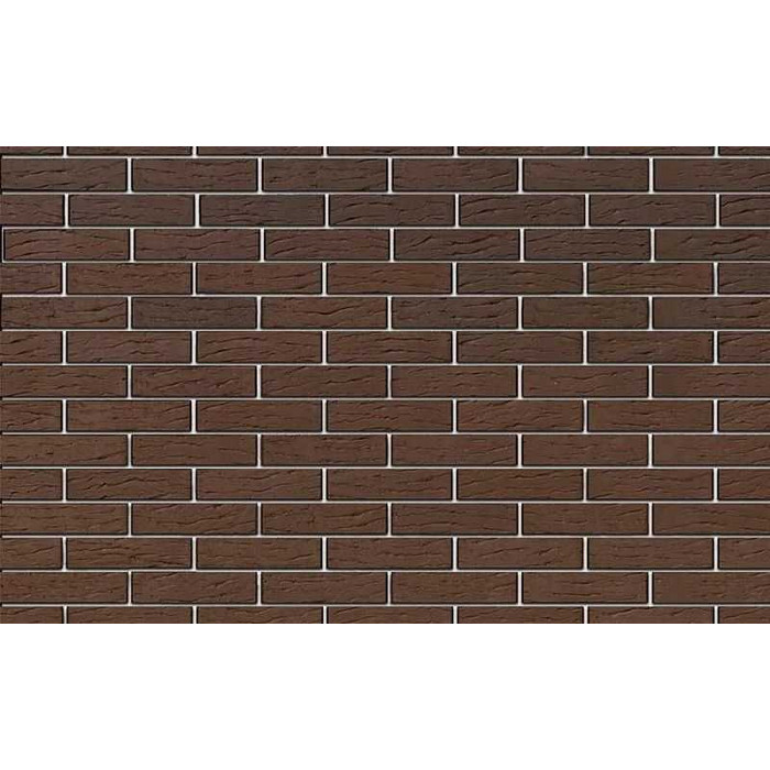 Кирпич облицовочный BRAER коричневый риф, 250х85х65 мм фото 3