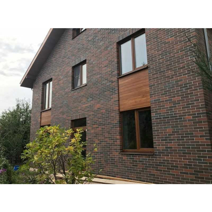 Кирпич облицовочный пустотелый Пятый элемент флэш Регенсбург рустик 250х85х65 мм фото 10