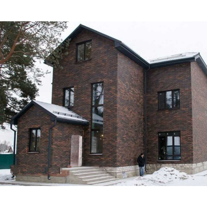 Кирпич облицовочный пустотелый Пятый элемент флэш Регенсбург рустик 250х85х65 мм фото 4