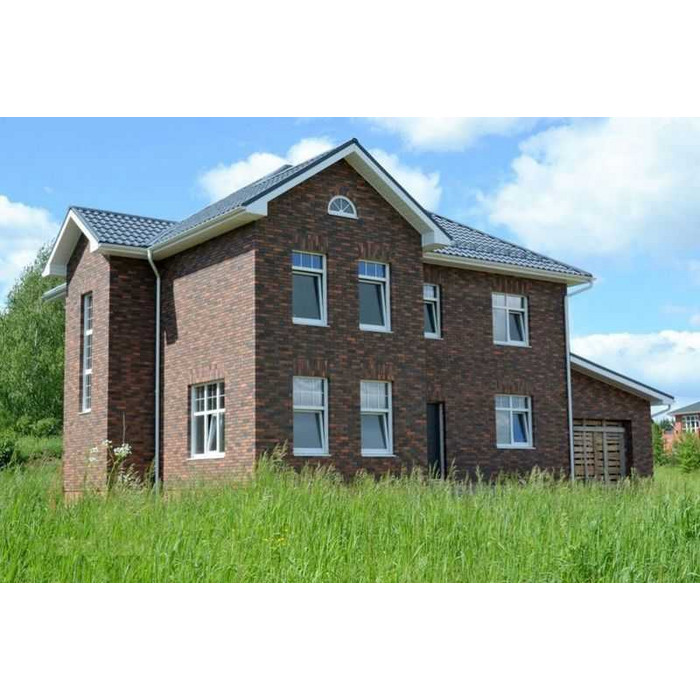 Кирпич облицовочный пустотелый Пятый элемент флэш Регенсбург рустик 250х85х65 мм фото 5