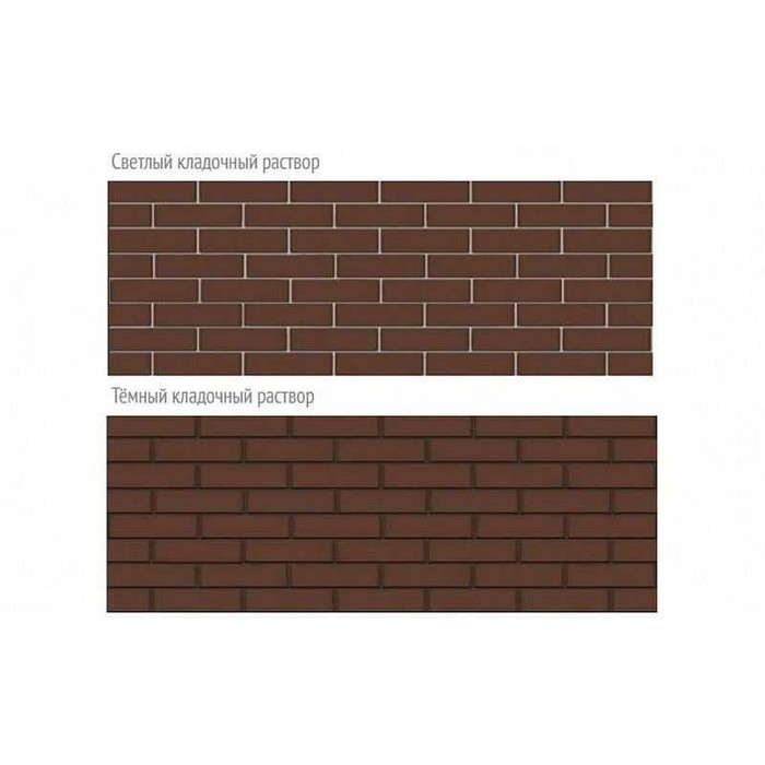 Кирпич облицовочный BRAER коричневый гладкий, 250х85х65 мм фото 2