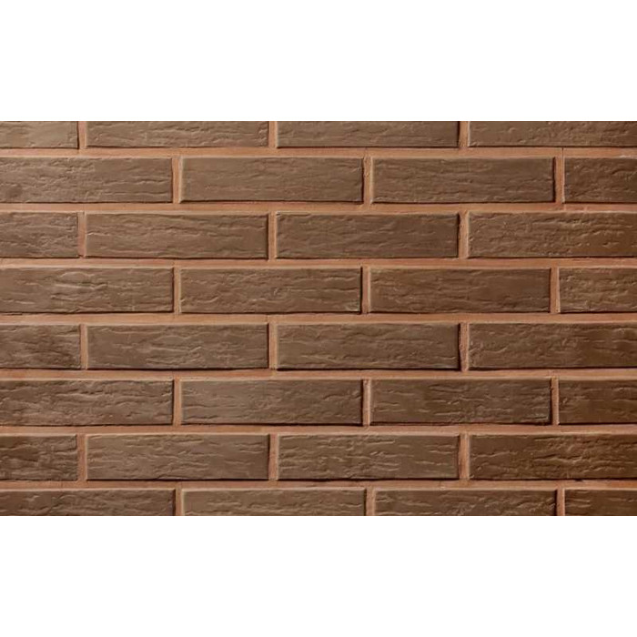 Кирпич облицовочный пустотелый Lode Vecais Brunis, 250х120х65 мм