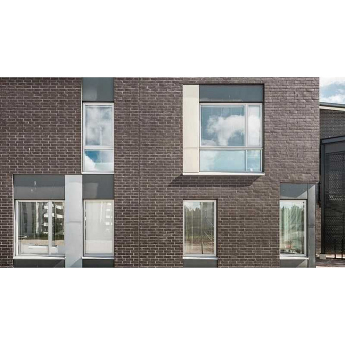 Кирпич облицовочный Terca Grafitinmusta, 285х85х60 мм фото 2