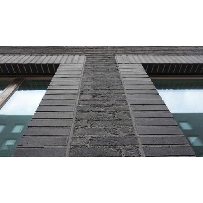 Кирпич облицовочный Terca Grafitinmusta, 285х85х60 мм фото 3