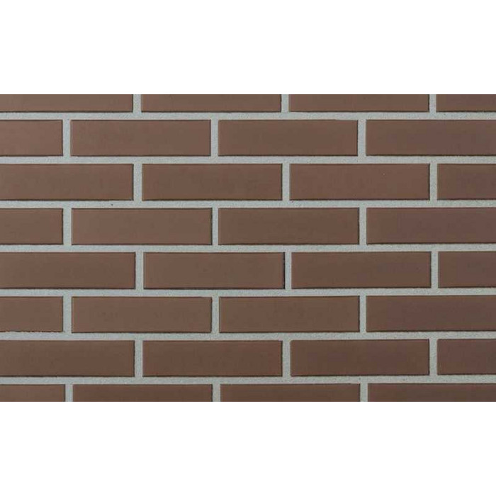 Кирпич облицовочный пустотелый Lode Brunis гладкий, 250х120х65 мм