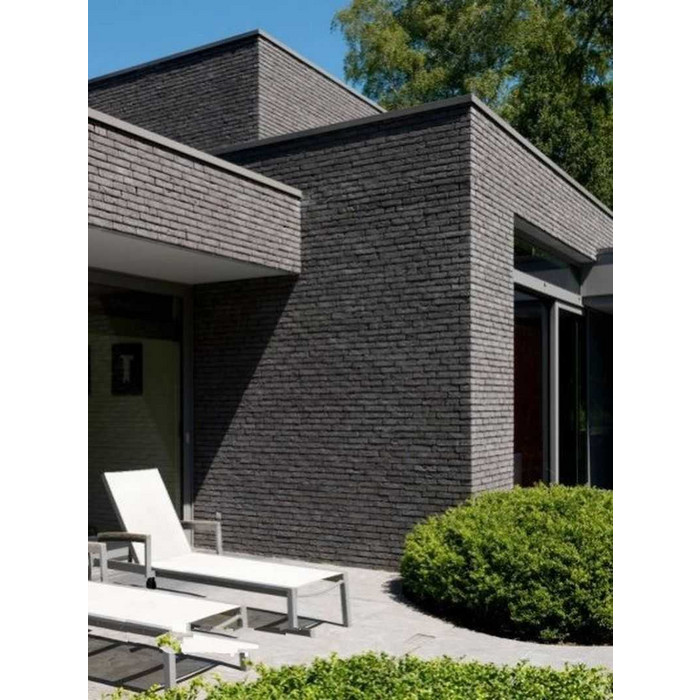 Кирпич облицовочный Terca Agora Titaangrijs, 215х102х65 мм фото 5