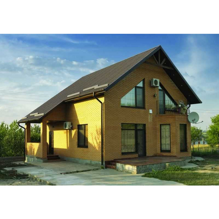 Кирпич облицовочный пустотелый Lode Dzintra гладкий, 250х120х65 мм фото 3