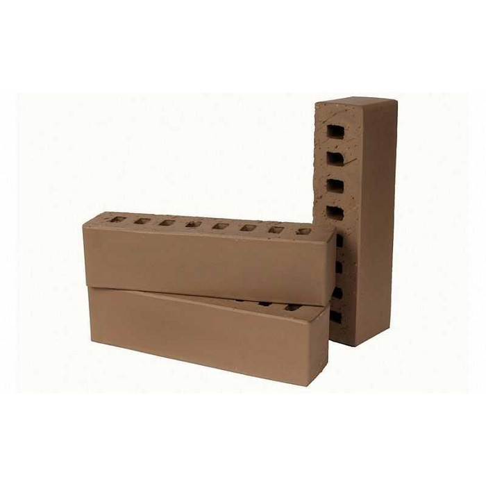 Кирпич облицовочный пустотелый Lode Brunis гладкий, 250х60х65 мм фото 3