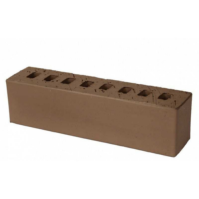 Кирпич облицовочный пустотелый Lode Brunis гладкий, 250х60х65 мм фото 4