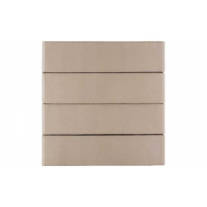 Кирпич облицовочный ЛСР серый гладкий, М-175 ТУ, 250х120х65 мм фото 2