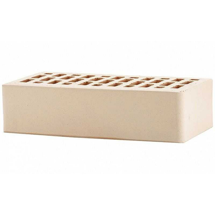 Кирпич облицовочный ЛСР белый гладкий, M175 ТУ, 250х120х65 мм фото 4