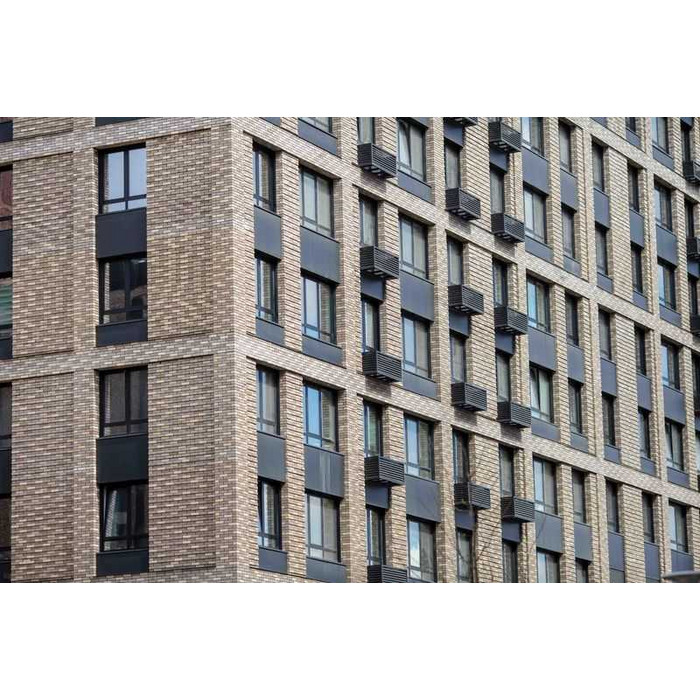 Кирпич облицовочный пустотелый ЛСР светло-серый гладкий, утолщенные стенки, М175, 250х120х65 мм фото 10