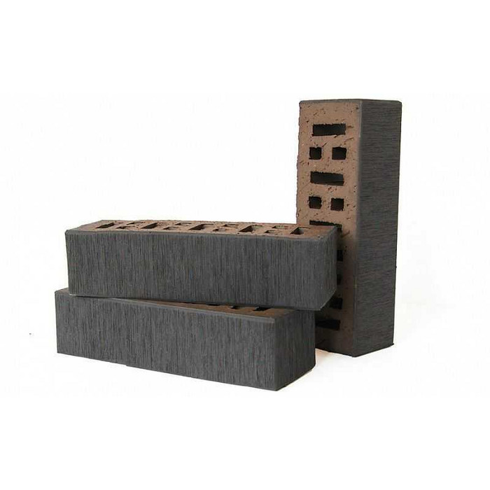 Кирпич облицовочный пустотелый штрих Lode Saturn, 250х85х65 мм фото 3