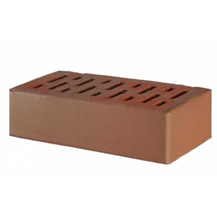 Кирпич облицовочный пустотелый Lode Rudite гладкий, 250х120х65 мм фото 2