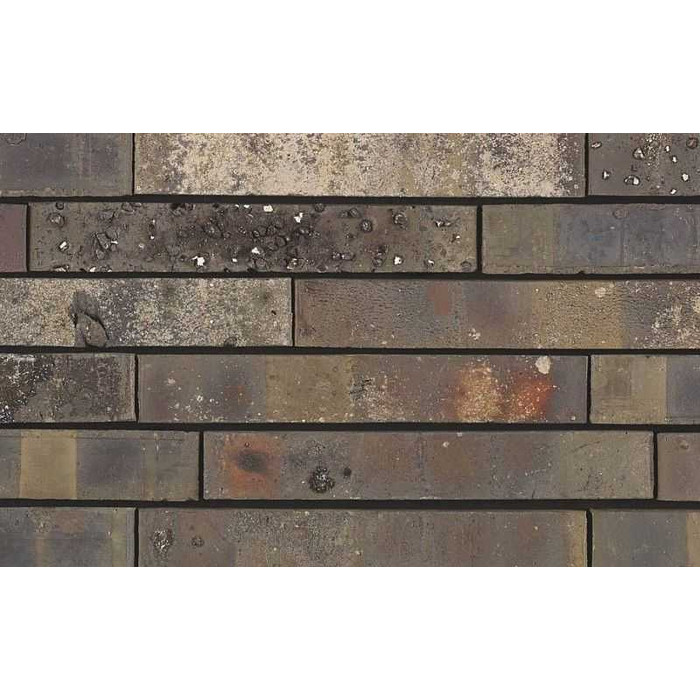 Кирпич облицовочный Terca Archipolis Onyx Zwart, 240х65х40 мм фото 3