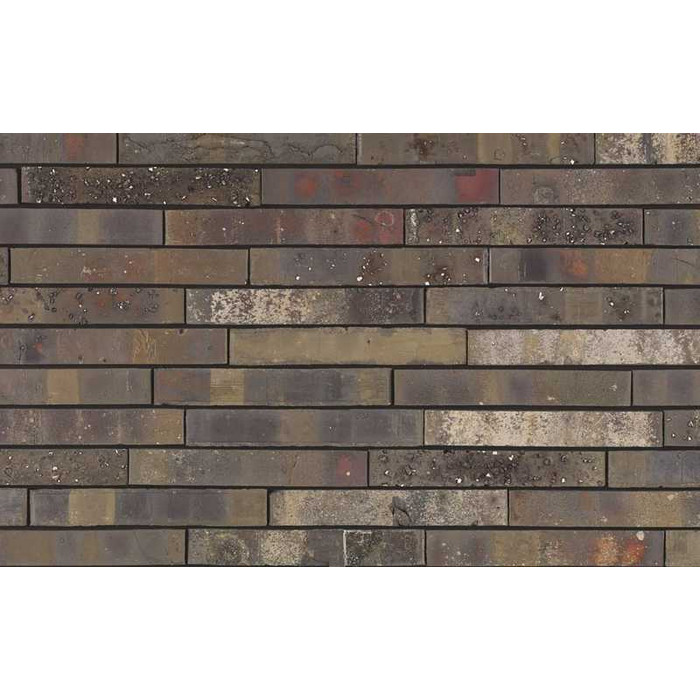 Кирпич облицовочный Terca Archipolis Onyx Zwart, 240х65х40 мм