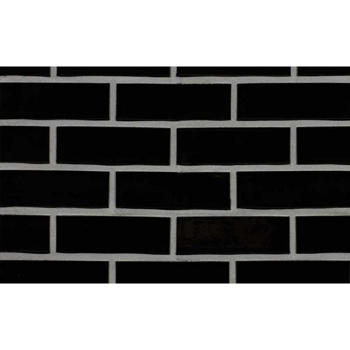 Кирпич облицовочный Terca Crystal Zwart SP, 215х102х65 мм