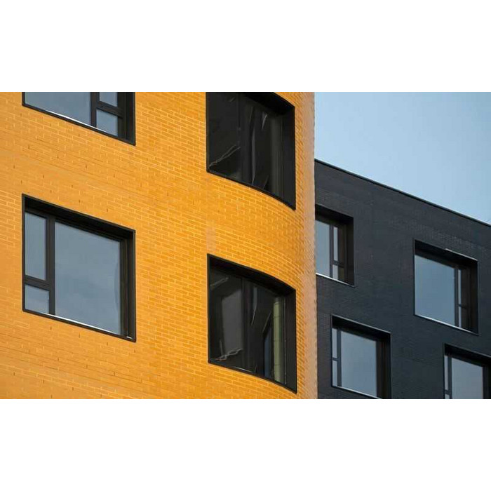 Кирпич облицовочный Terca Crystal Zwart SP, 215х102х65 мм фото 3