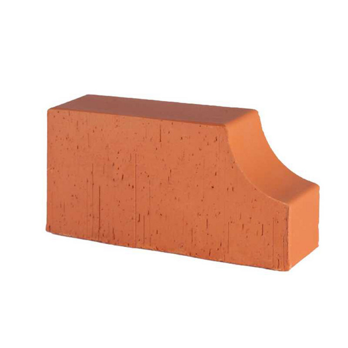 Кирпич облицовочный радиусный полнотелый Lode Janka F13 гладкий, 250х120х65 мм фото 2