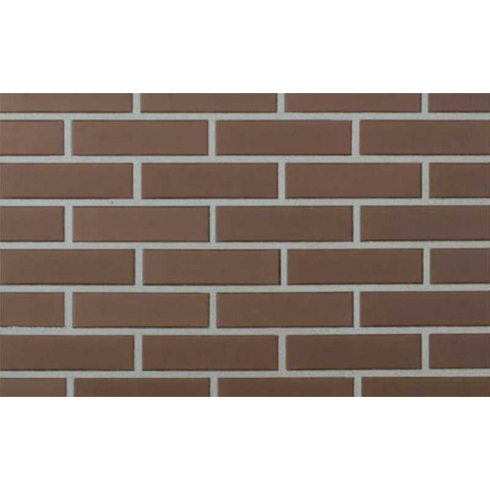 Кирпич облицовочный пустотелый Lode Brunis гладкий, 210х100х50 мм