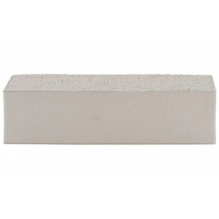 Кирпич облицовочный полнотелый ЛСР светло-серый гладкий, 250х120х65 мм фото 4