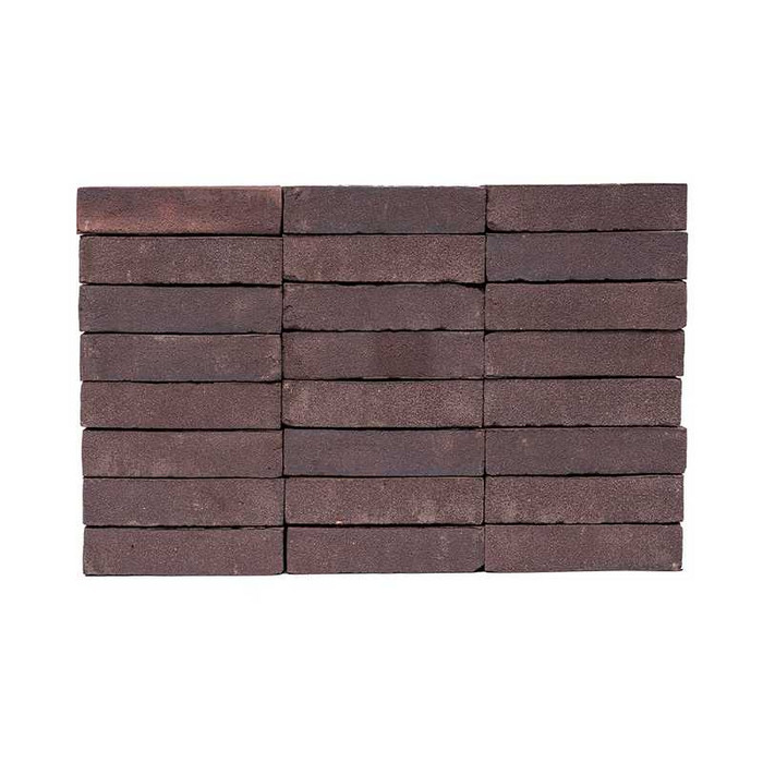 Кирпич облицовочный ENGELS VORMBACK Aubergine, 210х100х50 мм