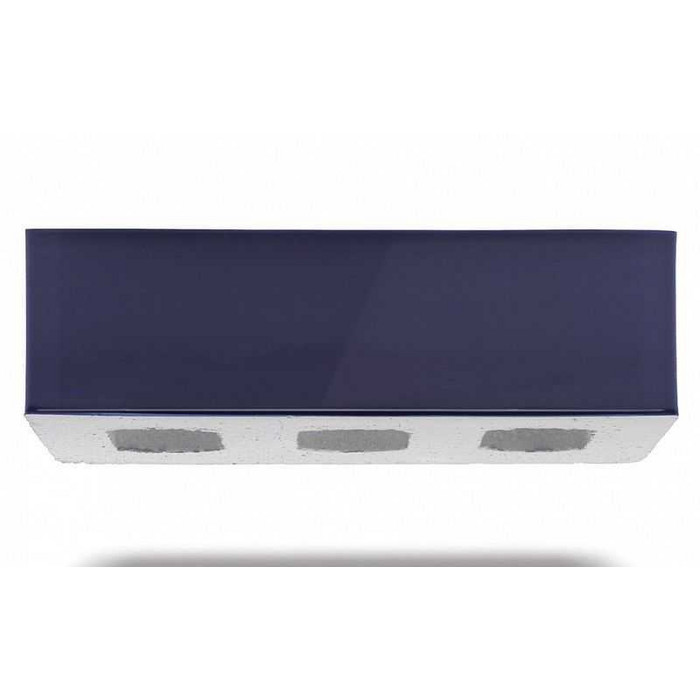 Глазурованный кирпич S.Anselmo Blue, 215х102х65 мм фото 3